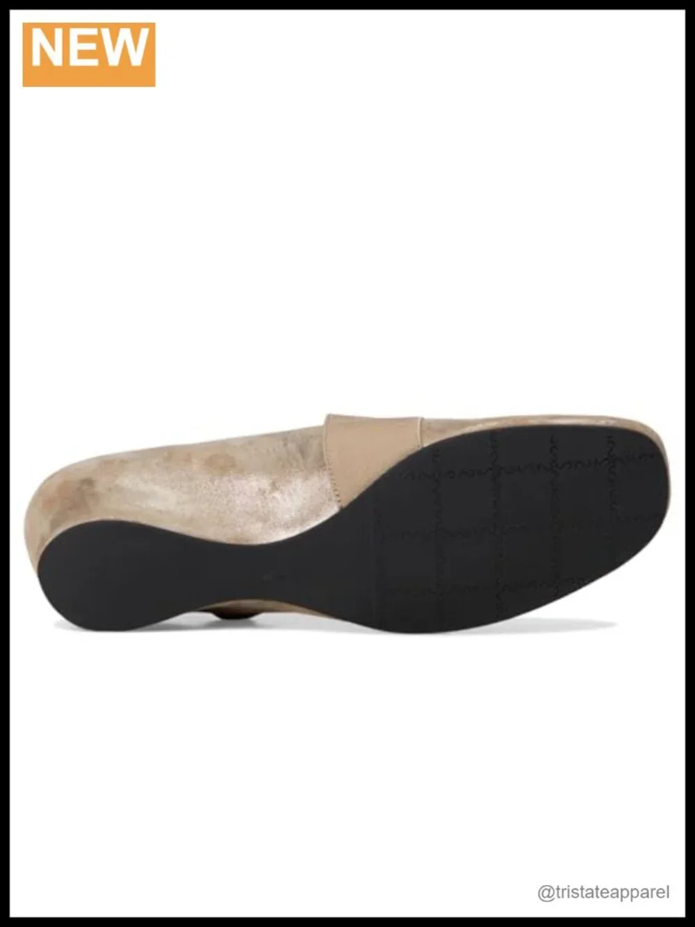 VANELi Womens Mary Leather Hidden Wedge Sandal Slip-On Comfort